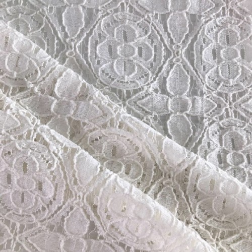 Nylon bomullssnört tyg flodat garn