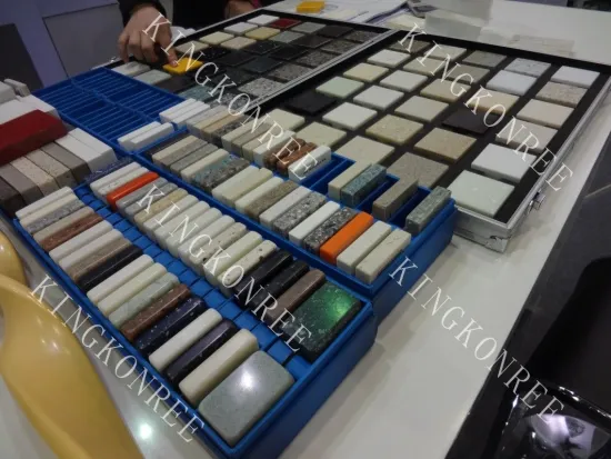 Kingkonree 12.7mm Thickness Hi-maxc 100% Acrylic Solid Surface Sheets Artificial Stone