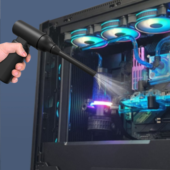 Φορητό Turbo Jet Fan Computer πληκτρολόγιο Air Duster