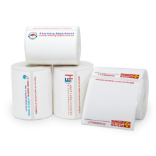 Printing small size portable direct thermal label