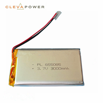 Rechargeable 3000mAh Lipo battery 605085