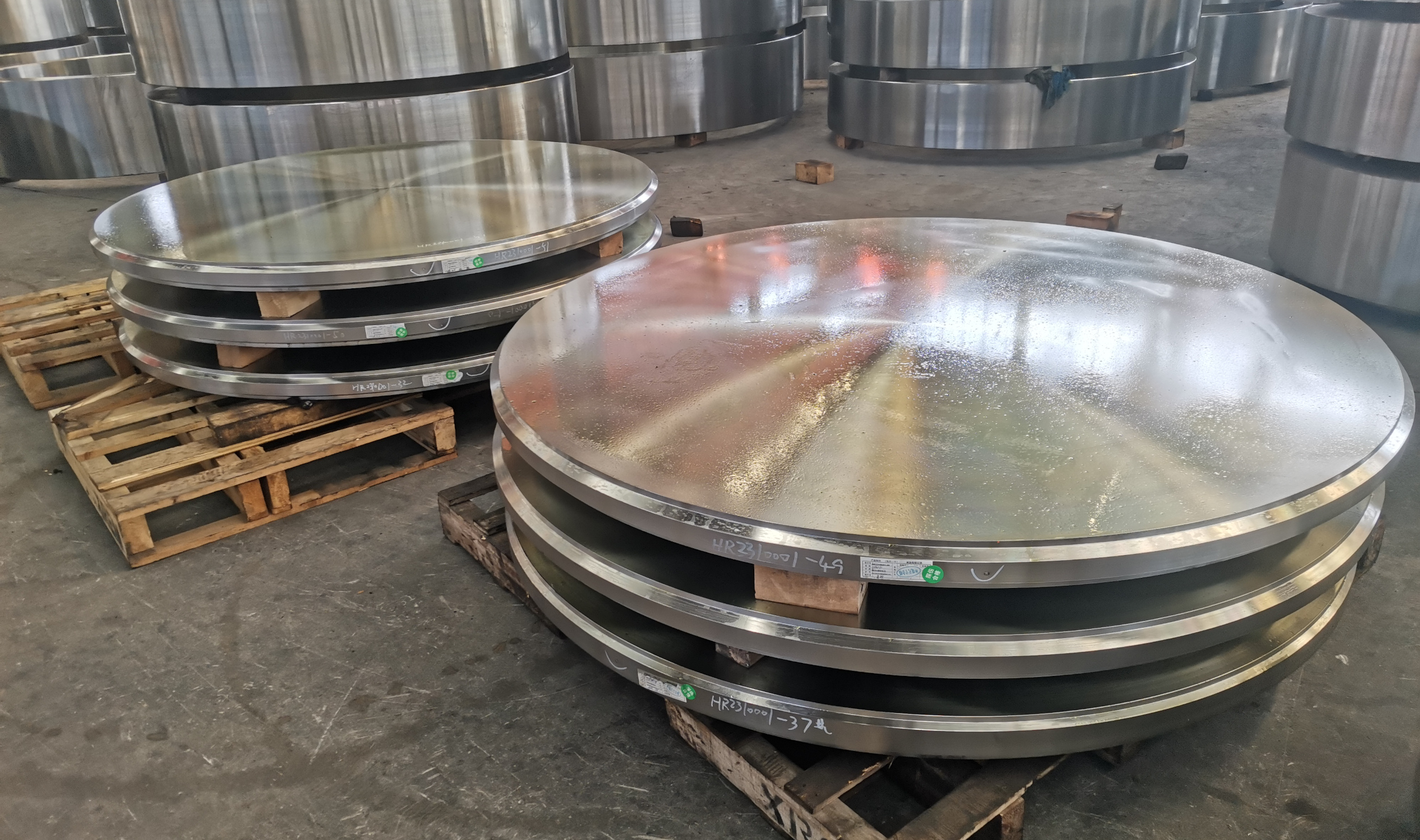 Stainless steel F321 Forged disc