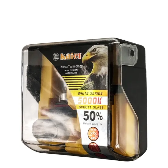 Kaier C1 12V 55W Car Lamp Headlight - Super White Halogen Bulb