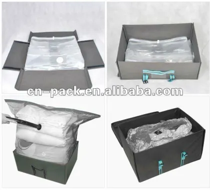 vacuum storage box,vacuum space box,folding storage box
