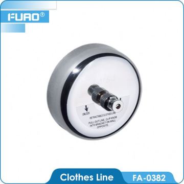 FUAO Chrome plated solid brass clothesline picture hanger