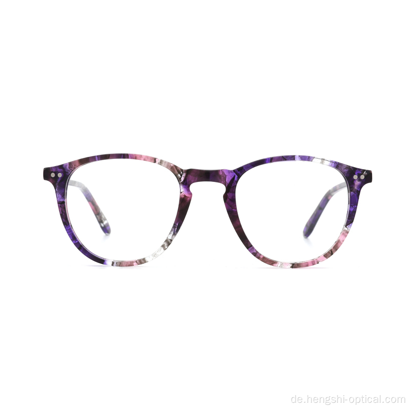 Blockieren von Computertemperaturen Vintage Style Anti Blue Light Brille Transparent für Teenages