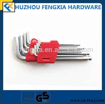 FX04029 Best Selling Ball Point Hex Key Wrench Set