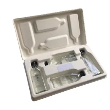Mould packaging paper pulp glass wine bottle box