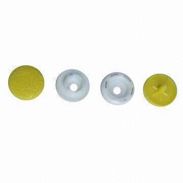 Logo Snap Buttons, Various Colors, Sizes and Designs are Available