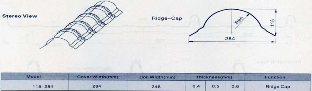 ridge-cap-machine