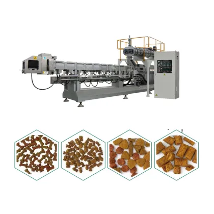 Twin Screw Extruder for Pet Food - Dog and Cat Food Making Machinery