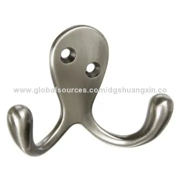 China Custom Stanley Hardware Basic Double Robe Hooks in Oil Rubbed Bronze