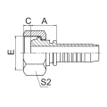 Metrische weibliche Multietealhydraulikarmaturen