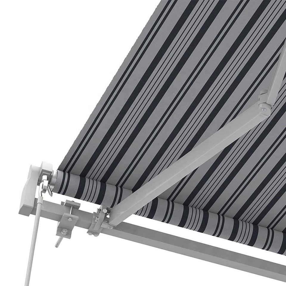 Manual Height-Adjustable Clamping Awning Retractable Awning Balcony Awning