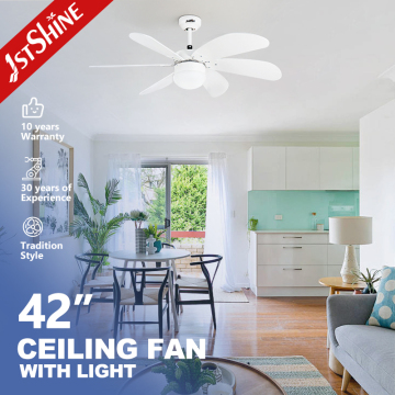 Modern Classic Ceiling Fan with Remote Control and LED Light