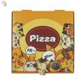 Caja de pizza corrugada personalizada, caja de envasado de alimentos