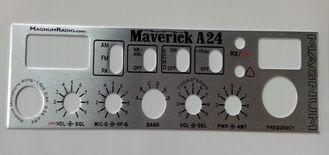 Custom Die Cutting Membrane Switch / ATM Keypad Overlay Alu