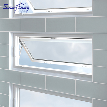 AS2047 Australia Standard Tinted Low-e Aluminium Awning Window in Various Colors with Low U-value