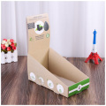 Anpassad tryckt Kraft Paper Counter Retail Display Box