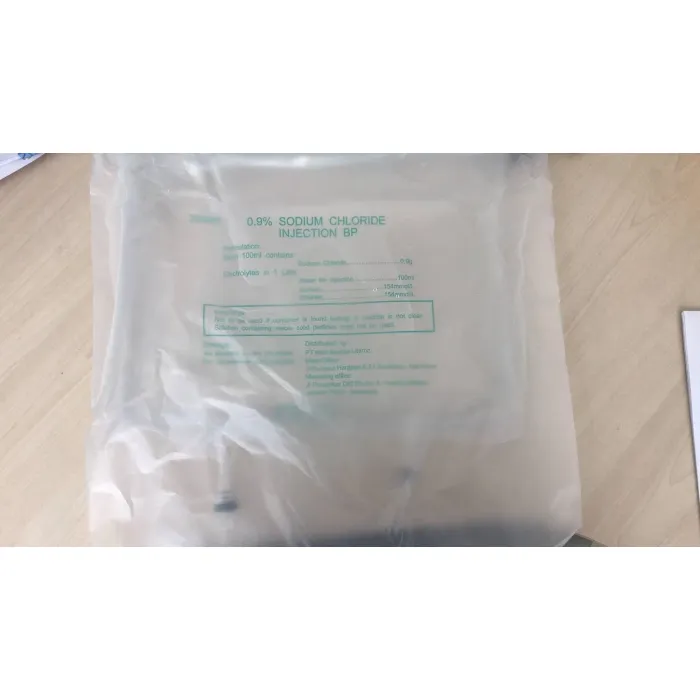 3000 مل محلول كلوريد الصوديوم الفسيولوجي للري