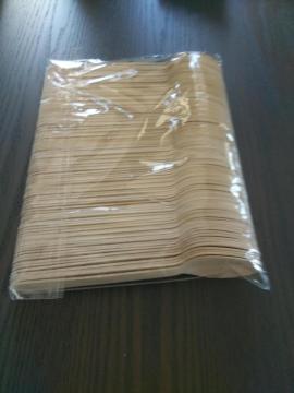 Couverts jetables biodégradables mis couverts cuillère en bois