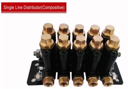 Single line lubrication distributor