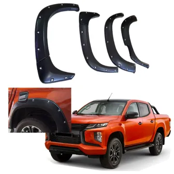Standard Width Steel FENDER FLARES SET For Mitsubishi New Triton UTE 20MY L200 Series 6 2019-2020+