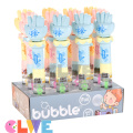 Gelbe Steinpapierschere Bubble Stick -Spielsachen