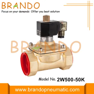 2'' Normally Open Brass Water Solenoid Valve 220VAC