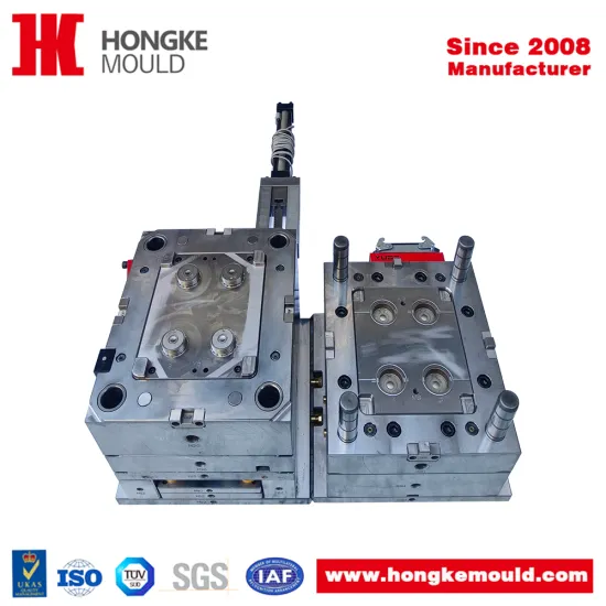 4 Cavities Medical Bottle Cap Plastic Mould