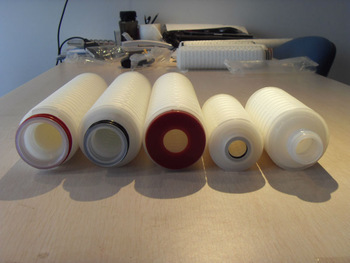 PES pleated filter cartridge
