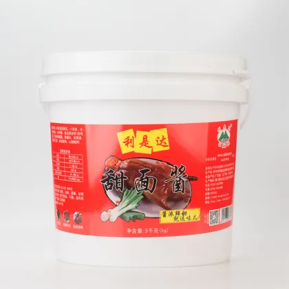 sweet bean sauce 5kg plastic drum