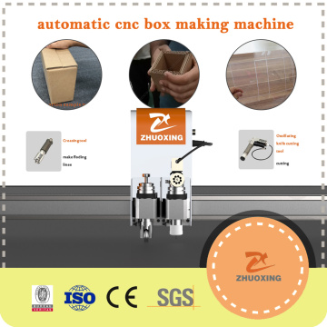 Máquina cortadora de plotter de fabricación de cajas para la venta