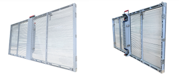 Window glass led display high transparency