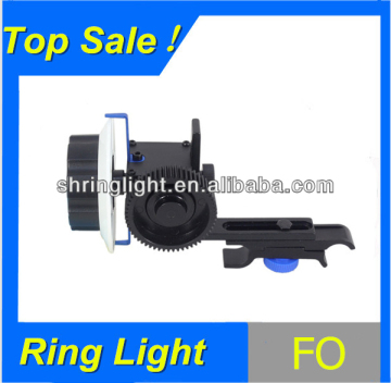 DSLR Rig Follow Focus F0 for DSLR Camera and Camcorders, Fit for 52mm to 86mm Lens