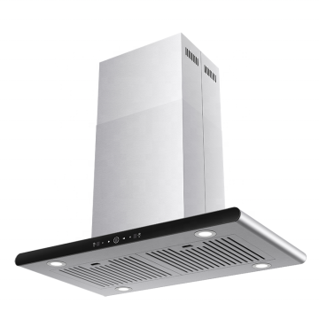 Stainless Steel Cooker Hood Manufacturing: Automatic Clean Smart Control Island Range Hood