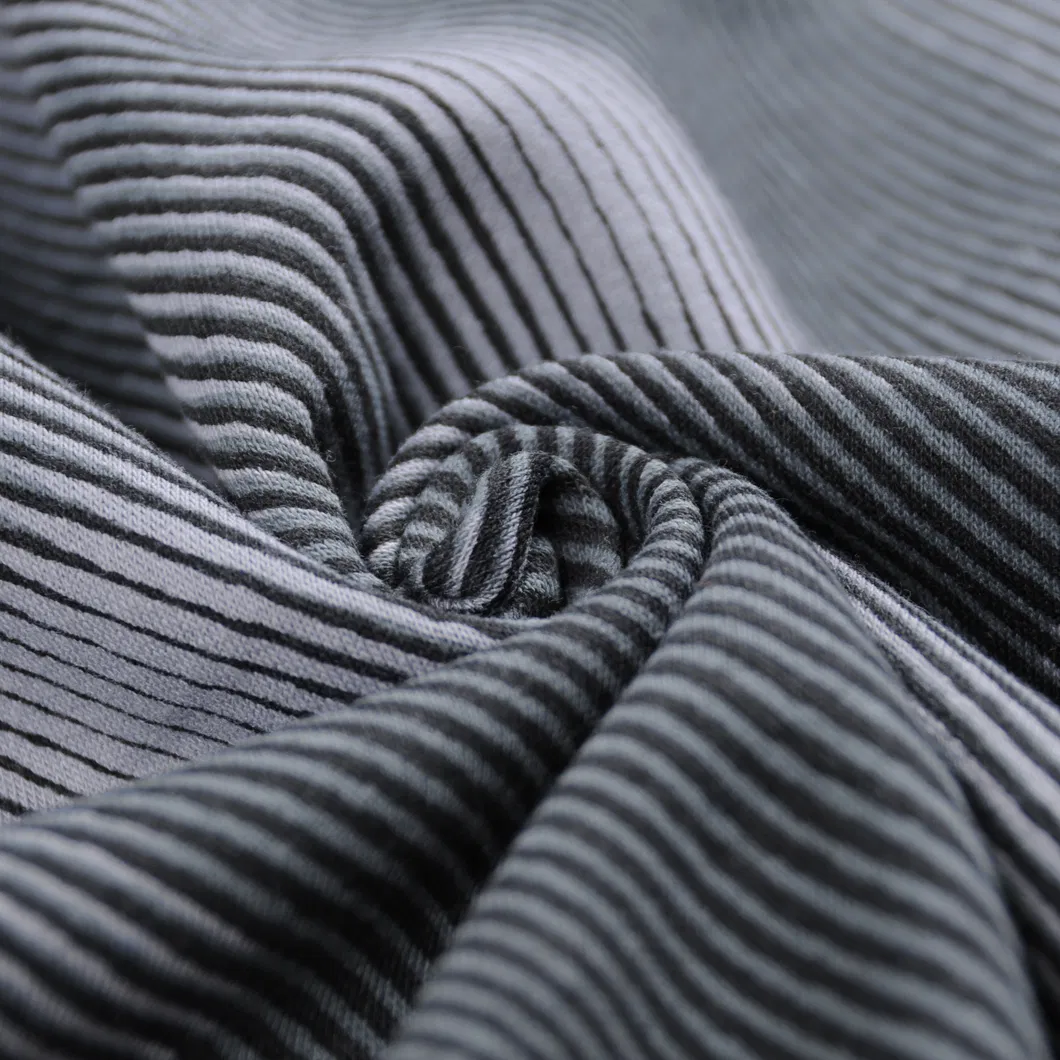 Nueva llegada CVC 60/40 French Terry Fleece con tejido P/D cepillado trasero para prendas de vestir