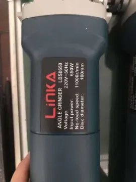 Linka Full Copper Motor Real 650W Angle Grinder