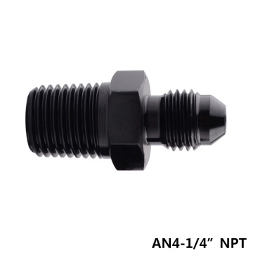 AN4 To 1/4NPT Fuel Hose Connector Fitting