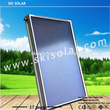 flat plate solar power collector
