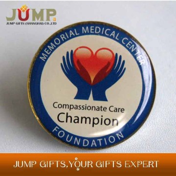 Best selling metal badge,cheapest custom blank epoxy badges