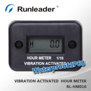 Wireless Vibration Hour Meter Rl-Hm016 Black