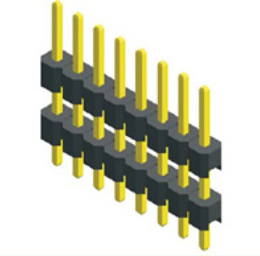 3.96mm Pin Header Single Row Dual Plastic Connector