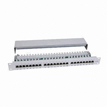 Patch Panel for CAT 6, with 24 Ports