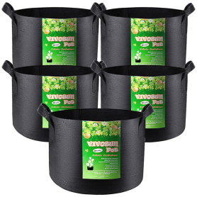 Plant Pots with Handles Breathable Gardening Planter