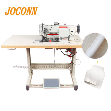 Máquina de coser de hemting de acolchado industrial de China con tela y recorte de cinta de borde de colchas - precio barato