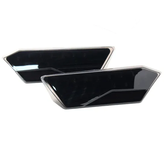 14-17 Polaris RZR 1000 XP & S- Black LED Tail Lights Pair tinted smoke