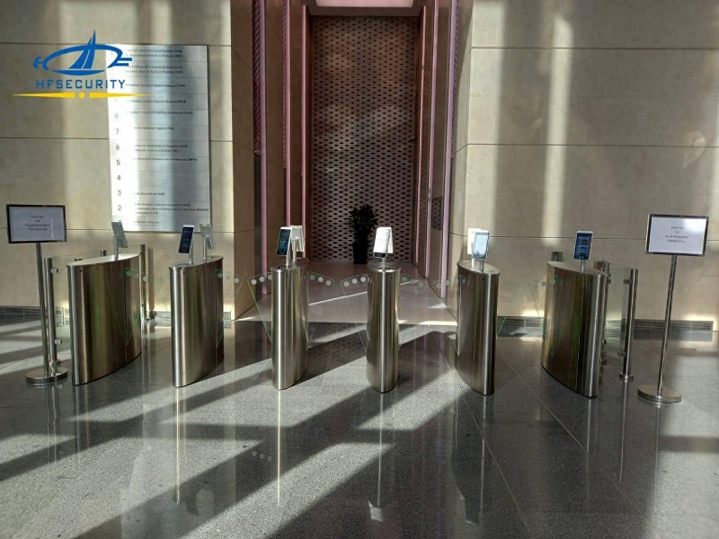 High-Level Intelligent Protection! HFSecurity's Turnstile Access Control Solution Helps Banks Upgrade Smart Security