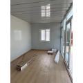 White detachable container house container 20ft Malaysia Vietnam turnkey prefab house