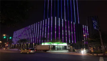 Slim aluminum led linear outline lighting